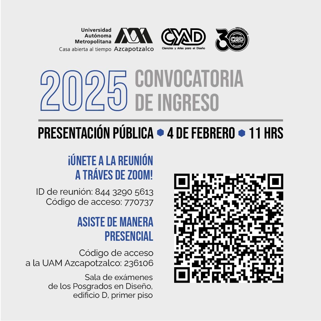 Posgrados en Diseño UAM Azcapotzalco tweet media