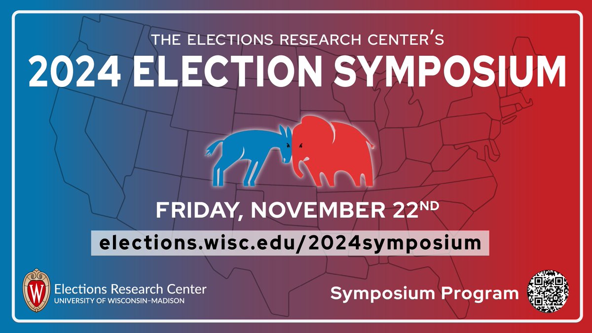 Elections Research Center (@electionscenter) on Twitter photo Curious about what traits are the biggest predictors of vote choice in America? Check out our Symposium recordings on YouTube (special thanks to <a href="/WisconsinEye/">WisconsinEye</a>) to learn that and much more from our esteemed guest speakers!
Link below ⬇️
🔗youtube.com/@ElectionsCent… Curious about what traits are the biggest predictors of vote choice in America? Check out our Symposium recordings on YouTube (special thanks to <a href="/WisconsinEye/">WisconsinEye</a>) to learn that and much more from our esteemed guest speakers!
Link below ⬇️
🔗youtube.com/@ElectionsCent…