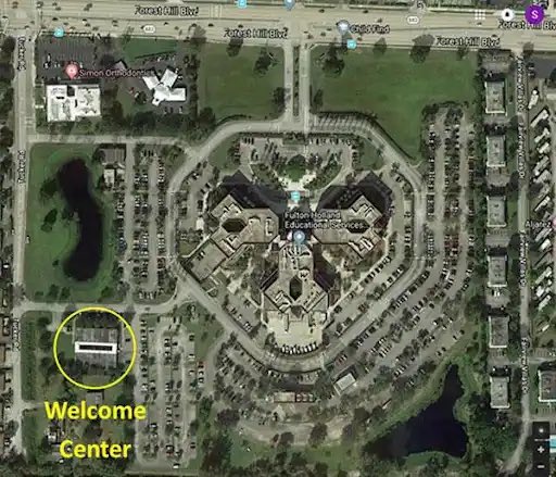 myPBC's tweet photo. Does anyone remember when the PBC School District headquarters was a golf course? Forest Hills Blvd. https://t.co/akys7I2MeU