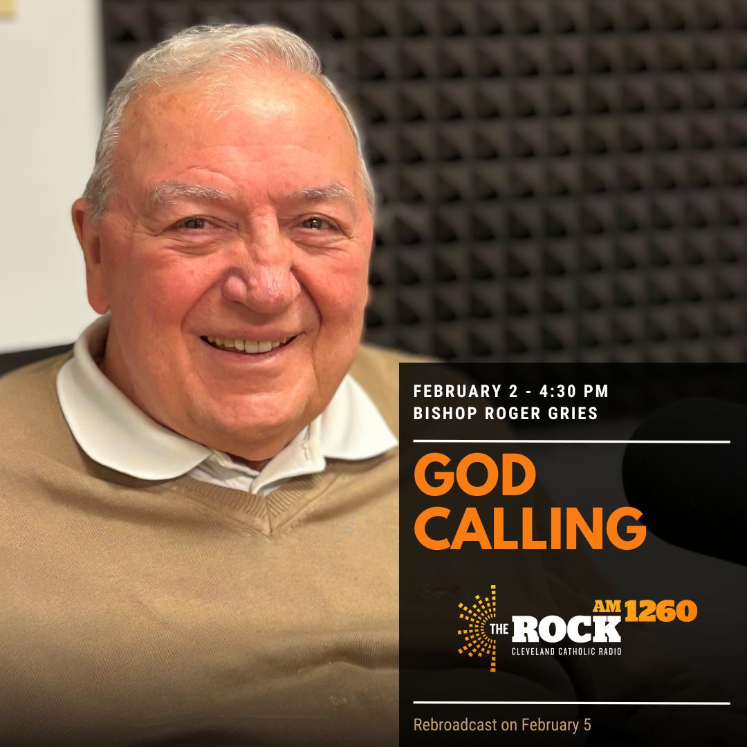 am1260therock's tweet photo. If you missed Bishop Gries on "God Calling" this weekend, or you just want to hear it again, tune in tomorrow morning at 10:30 AM for the rebroadcast. You can also head over the On Demand section of https://t.co/dBmdsB9aBA and listen there! #Catholic #Cleveland #GodCalling https://t.co/458TJ6A9oH