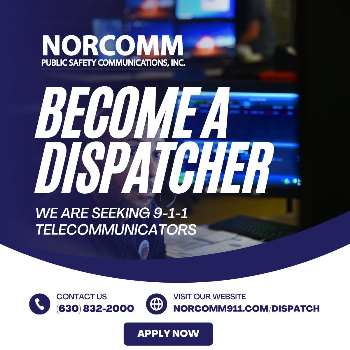 #NORCOMM911 is hiring for the following positions: 911 Telecommunicator (Full-time) careers-norcomm.icims.com/jobs/1309/9-1-……… …… …… …… … …… … …………………Join Norcomm911 today!! #ems #paramedic #emt #firefighter #ambulance #fitness #fire #police #firstresponders