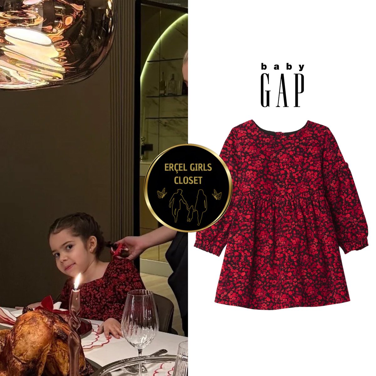 ErcelGirlCloset's tweet photo. ∎ Aylın Mavi Yıldırım Erçel via her mother @gamzercel IG Stories🥀
(04-01-2025)
She’s wearing:

❥ Baby &amp; Toddler Ruffle Corduroy Dress Red Floral Print: @GapKids 
44,95€
Ref. 525885

#MaviErçel ʚĭɞ #ErçelGirlsCloset https://t.co/7yUMbAxd6S