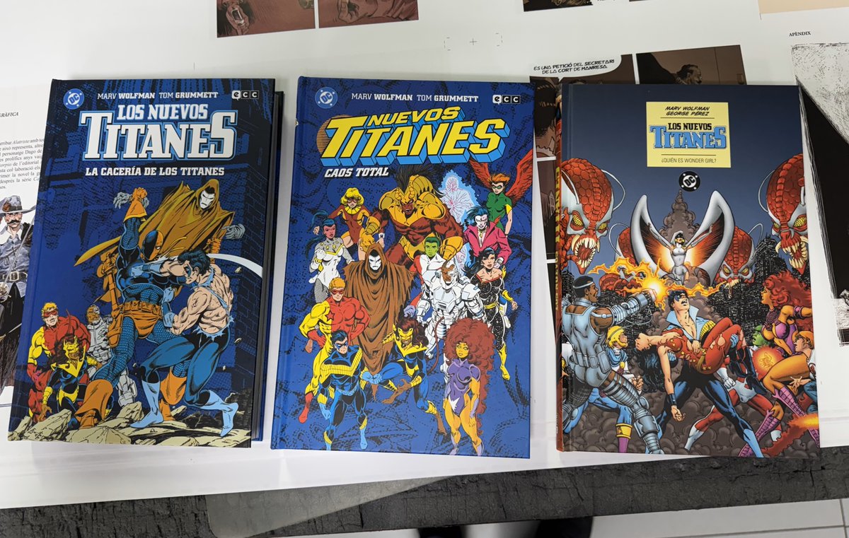 COMUNICADO – INICIO ENVÍO CROWDFUNDING – LOS NUEVOS TITANES: LA CACERÍA DE LOS TITANES

Los libros ya están impresos y en nuestro almacén. El proceso de envío a los patrocinadores y patrocinadoras del crowdfunding dedicado a 'Los Nuevos Titanes: La cacería de los Titanes' dará