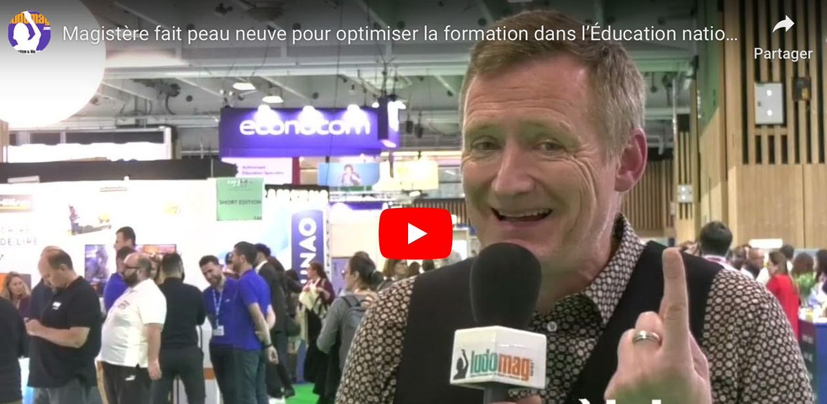 La plateforme Magistère (11 ans d'existence !) fait peau neuve pour optimiser la formation dans l’Éducation nationale.
🎙️Jérôme Payen, coordonnateur du dispositif avec Ludomag
lien.il-di.com/42ycPsp