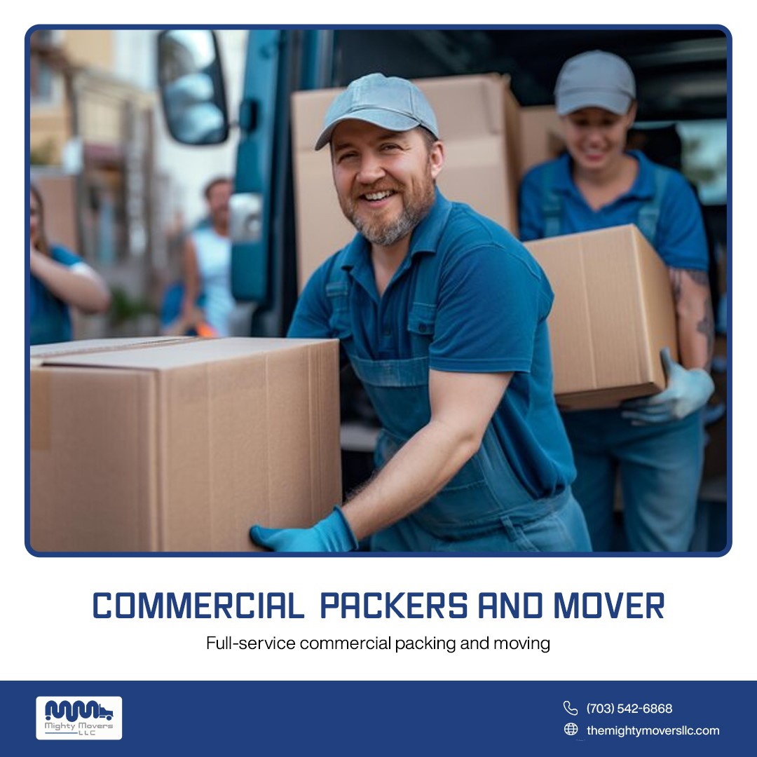 MightyMoversDMV's tweet photo. Need commercial packers and movers? We specialize in hassle-free office moves, offering packing, moving, and unpacking for businesses of all sizes. 

Visit: https://t.co/XQC05q3QXJ 

#CommercialMove #OfficeRelocation #CommercialPackers #ProfessionalMovers #OfficeMovingExperts https://t.co/Qu27bNEtvy