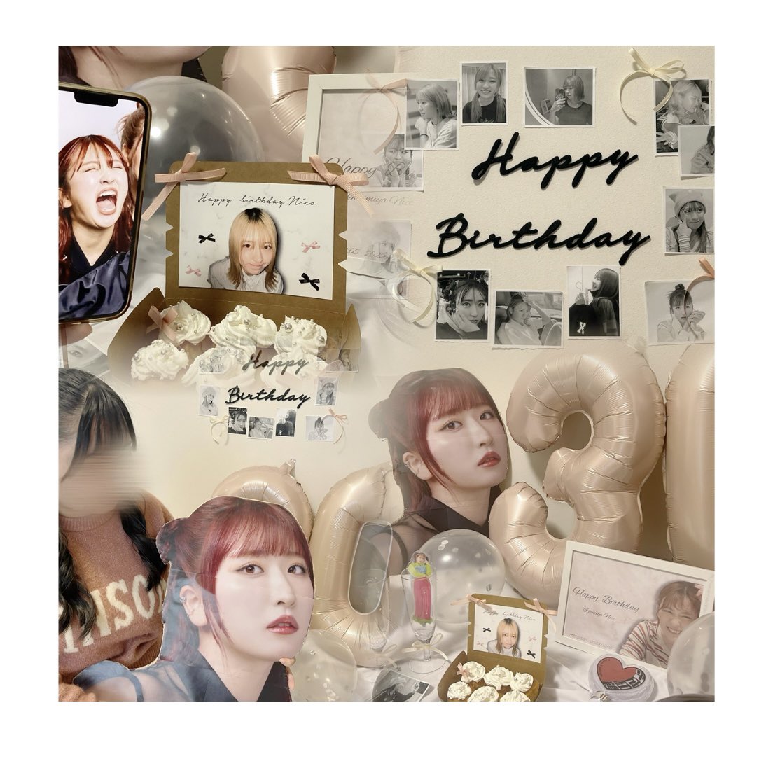 大好きなにこちゃんお誕生日おめでとう🎂
暗くて先が見えない日にも光をくれる存在です✨️
生まれてきてくれて出会ってくれてありがとう
30歳のにこちゃんの毎日にも可愛いその笑顔が咲き続けますように💐傍にある幸せをいつも願ってるよ🤍
 #平成フラミンゴ  #平成フラミンゴにこ 
<a href="/___nicoichi___/">【平成フラミンゴ】NICO</a>