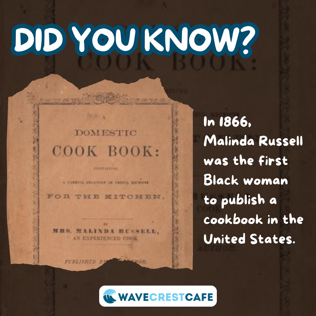 In 1866, Malinda Russell was the first Black woman to publish a cookbook in the United States. 

The book contained 256 recipes as well as parts of her life story. 

You can download the cookbook here: bit.ly/3VYodts 

#blackhistorymonth #schoolnutrition