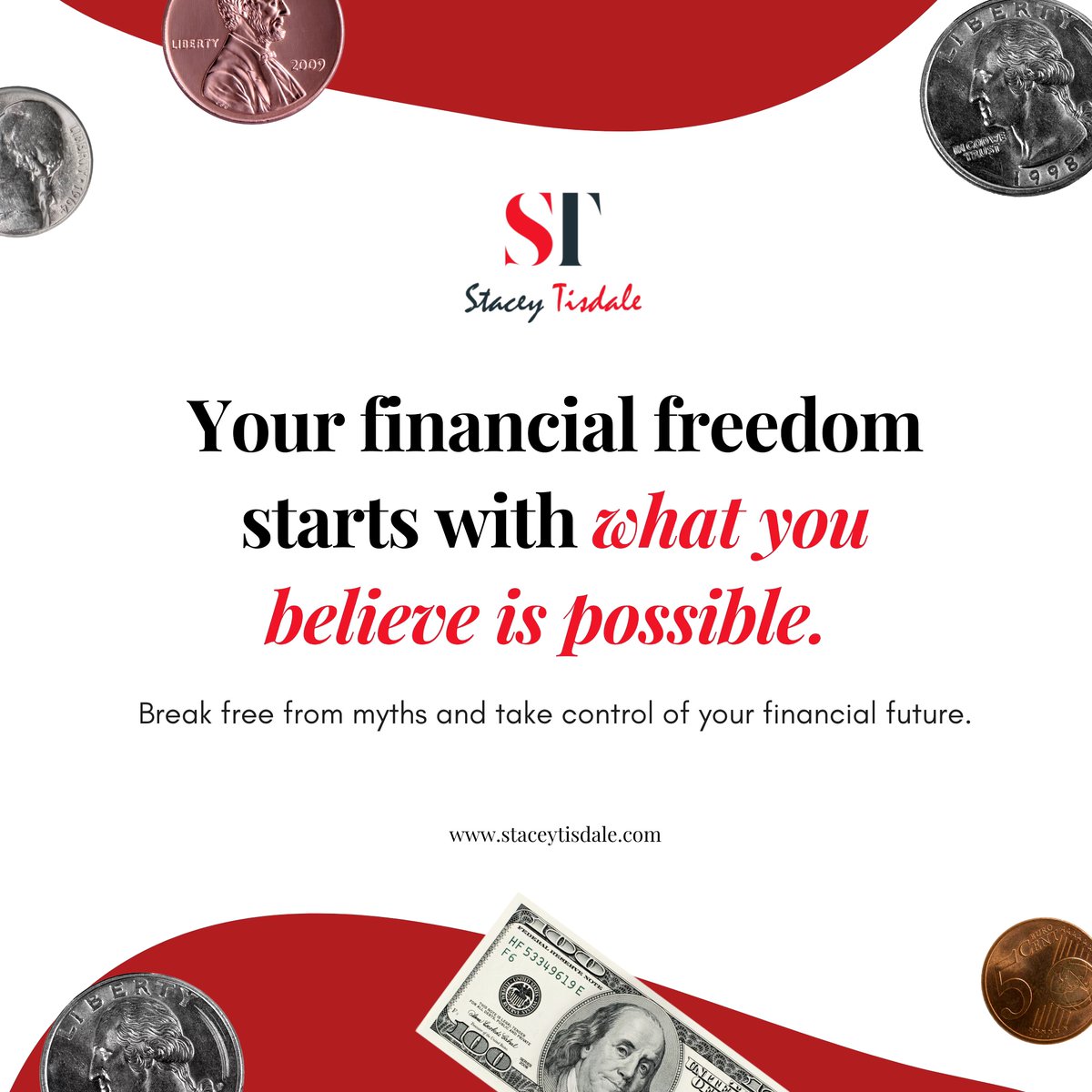 Myth: Financial independence is only for the wealthy.
Fact: With the right plan and mindset, it's achievable for everyone.

What’s one myth about the money you’ve busted in your journey? Share below! 

Need guidance to create your financial freedom plan? Let’s make it happen. ...