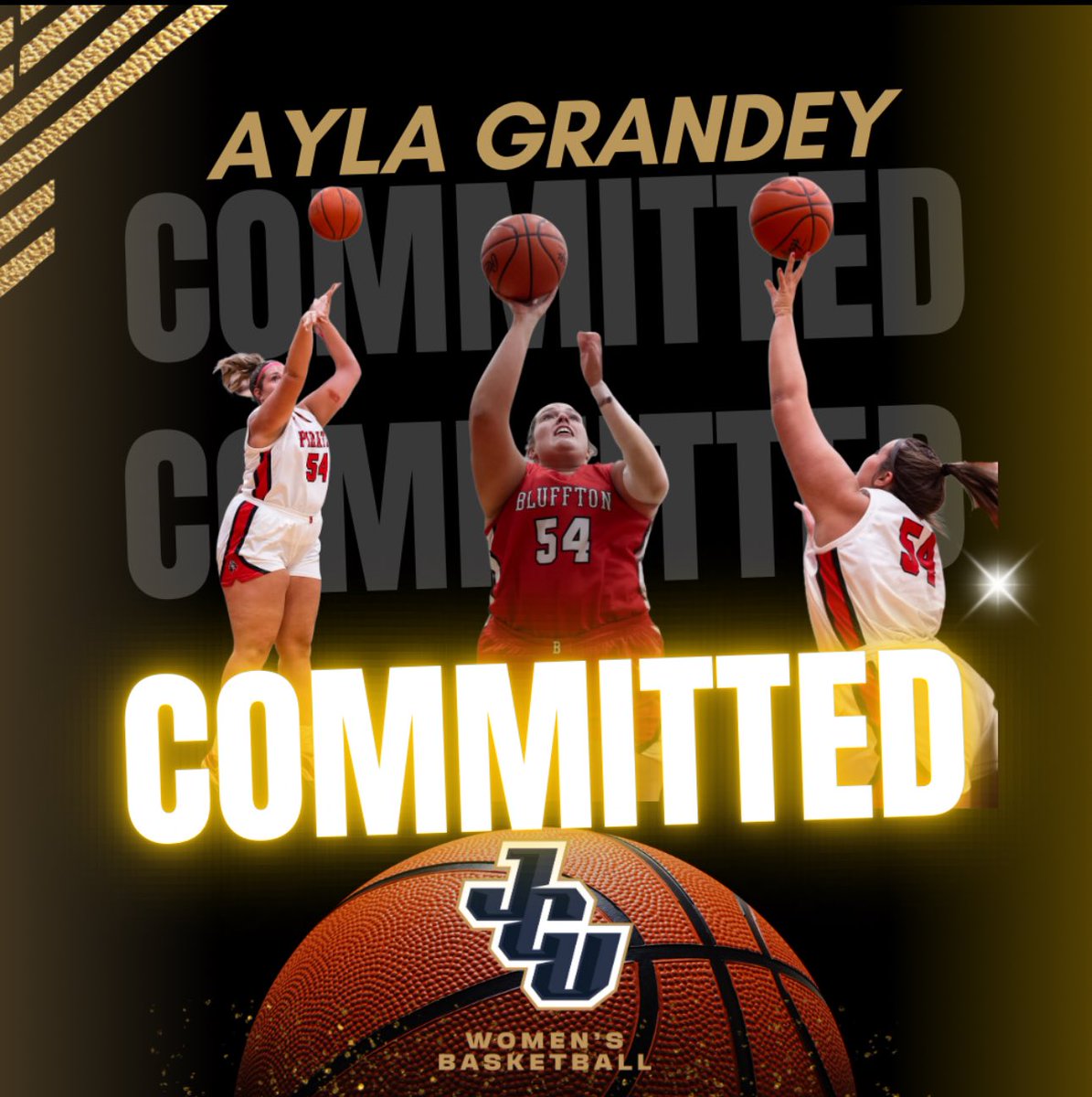 Congratulations to Ayla Grandey!! She will continue her basketball and education career at John Carroll University!! We are all proud of you Ayla.