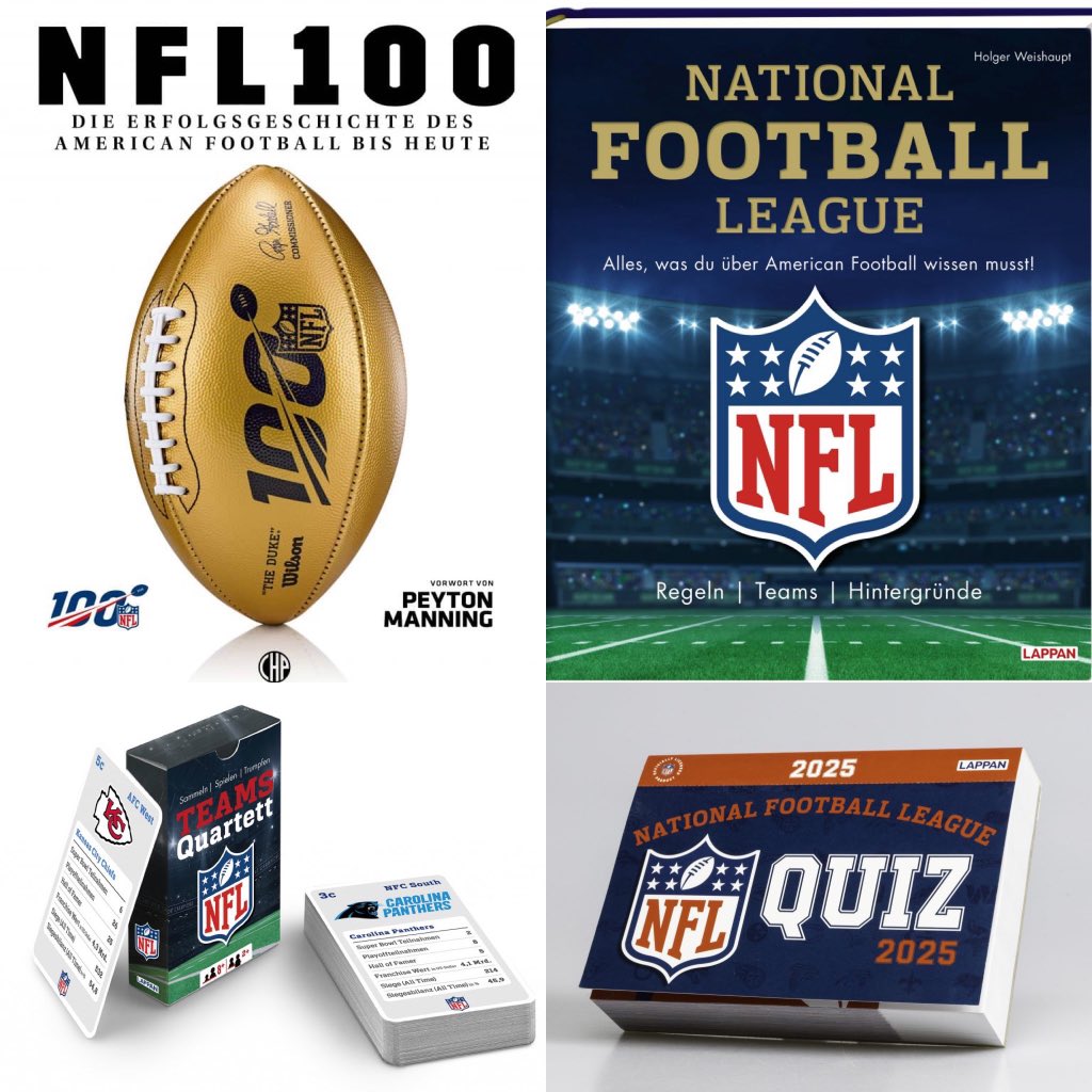 #GEWINNSPIEL 🎟️
.
Der <a href="/LappanVerlag/">Lappan Verlag</a> | <a href="/carlsen_verlag/">Carlsen Verlag</a> hat dankenswerterweise 3 Pakete zur #Verlosung bereitgestellt 🙌 Besteht jeweils aus den 4 Artikeln 👆

Mitmachen per RT  und / oder Mail an gewinnspiel @ meine-NFL.de 

Deadline ist Montag Abschlusskonferenz 🎙️