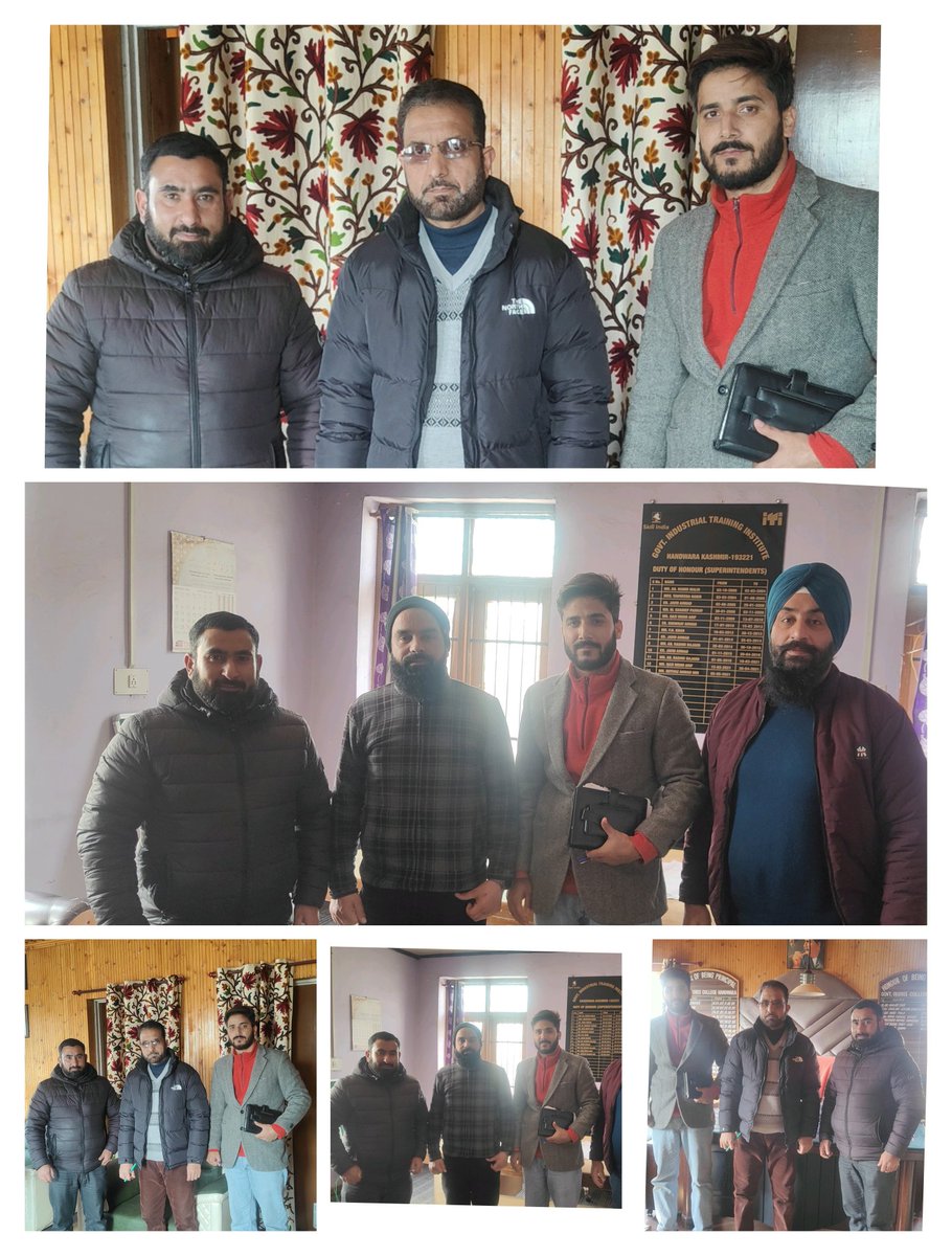 JKEDIKupwara's tweet photo. District Nodal Officer #JKEDI Kupwara held meetings with Principal GDC, Handwara &amp; Incharge placement ITI, Handwara to streamline the implementation of ESDP and MDP under the #RAMPScheme.

@JKEDI4U @Rajinder69JKAS @dckupwara @infokupwara @SudanAyushi @minmsme @DoIC_JK https://t.co/rSuHJUX019