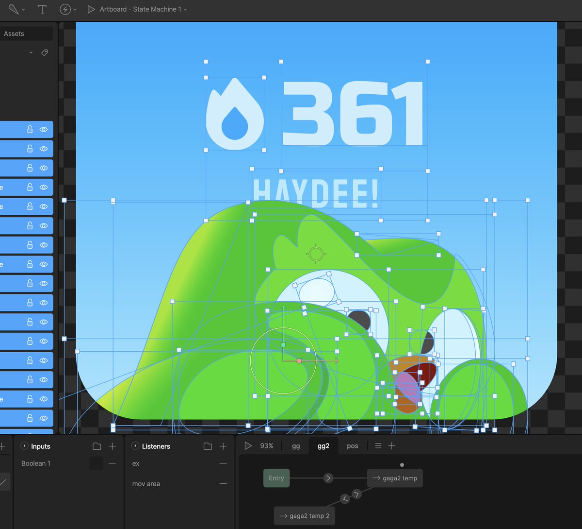 musaadanurr's tweet photo. Create, Animate, Captivate with @rive_app🫂@duolingo
To see the animation 👀 like and follow 🫶

#design #interaction #animation https://t.co/00F3ggREQK