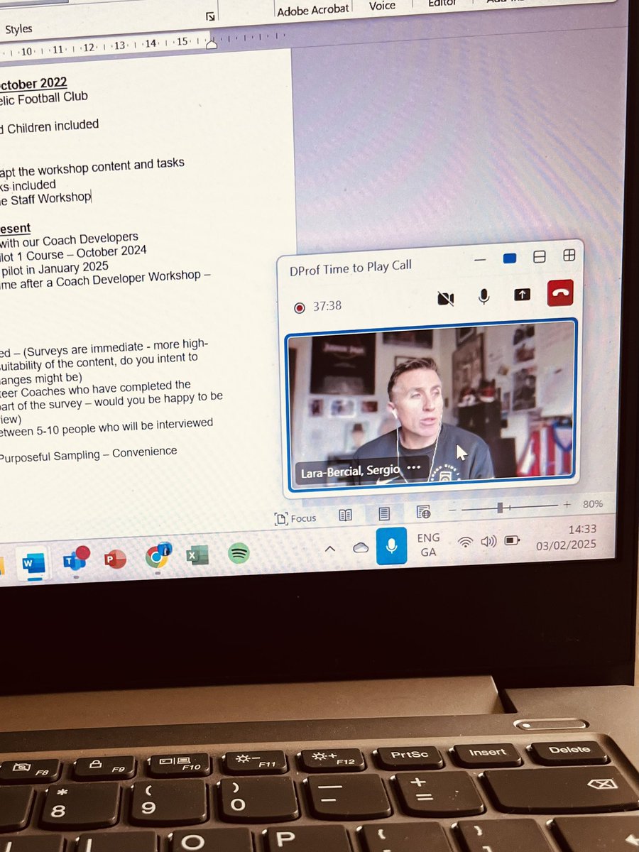 Owen Mooney (@mooneyowen) on Twitter photo Bank holiday study call yesterday with the main man <a href="/DrSergioLara_EU/">DrSergioLara_ICK</a>
🎢🧩📑📝🎯🎰
Things starting to come together
#TimeToPlay #DProf #PhD #Supervisor #Mentor #Superhero Bank holiday study call yesterday with the main man <a href="/DrSergioLara_EU/">DrSergioLara_ICK</a>
🎢🧩📑📝🎯🎰
Things starting to come together
#TimeToPlay #DProf #PhD #Supervisor #Mentor #Superhero