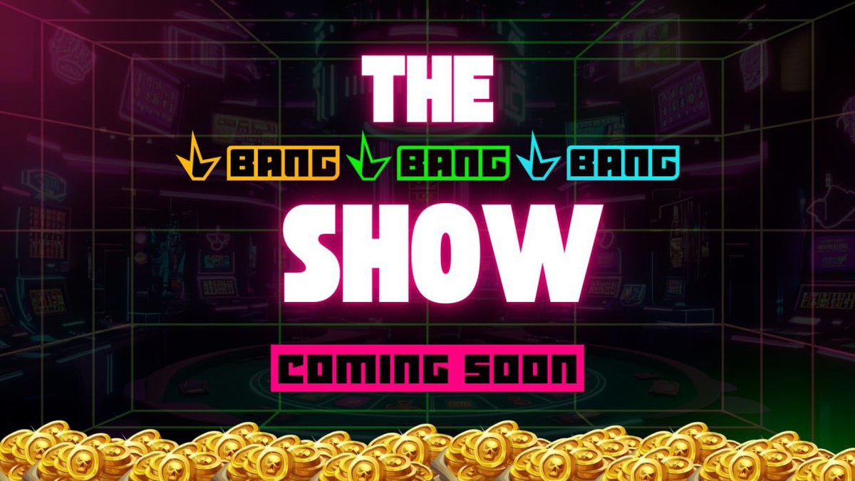bangdotonline's tweet photo. Calling all fellow DEGENS! 👀 

In a couple of days, "The Bang Bang Bang Show" by https://t.co/SMWijdJ6SM will be going live on Kick soon where we will be sharing more about the mint, the NFT and also giving away 10 FREE BONUS BUYS to lucky winners every stream 💸💥. 

Pay attention to this page for your chance to win! 🎉