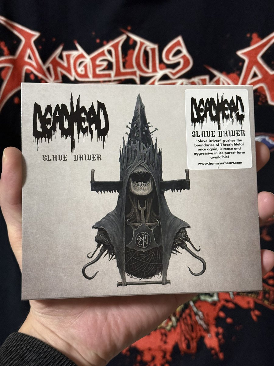 shishineko44225's tweet photo. #Nowplaying
#DEADHEAD🇳🇱
#SlaveDriver
#THRASHMETAL
#DEATHMETAL https://t.co/ZB2SzShfKB