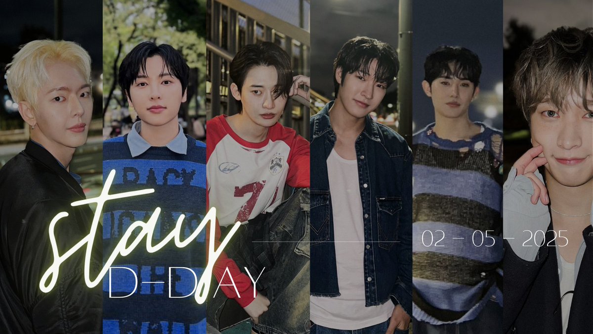 [#Countdown/⏳]

D-DAY!!!! 

6 HOURS LEFT!

Digital single [𝑺𝒕𝒂𝒚]

2025. 02. 05. (6PM KST)

#OnlyOneOf #온리원오브
#Stay <a href="/OnlyOneOf_twt/">OnlyOneOf official</a>