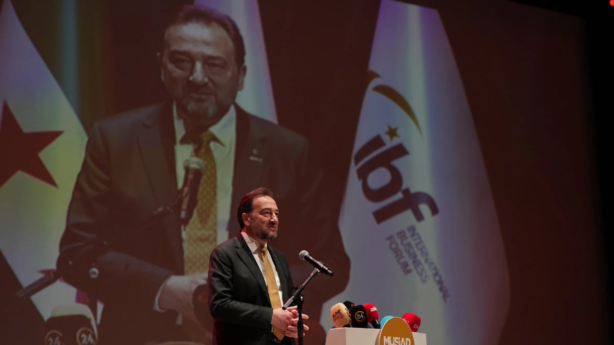 Gaziantep’te <a href="/MUSIAD/">MÜSİAD</a> iş birliğiyle gerçekleştirdiğimiz Türkiye-Suriye İktisadi İş Birliği Zirvesi tamamlandı!

Zirvemiz, @Ticaret Bakanımız Sayın Prof. Dr. Ömer Bolat (@OmerBolatTR), Gaziantep Valimiz Kemal Çeber, IBF Başkanımız Erol Yarar, MÜSİAD Genel Başkanımız Mahmut Asmalı