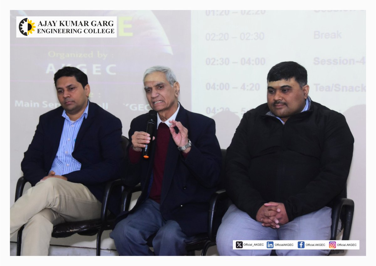 Official_AKGEC's tweet image. AKGEC inaugurated the 27th AICTE-approved eight-day FDP on Universal Human Values on February 3, 2025, fostering faculty enrichment with expert insights and discussions. #AKGEC #FDP2025 #UniversalHumanValues #AICTEApproved #BestEngineeringCollege