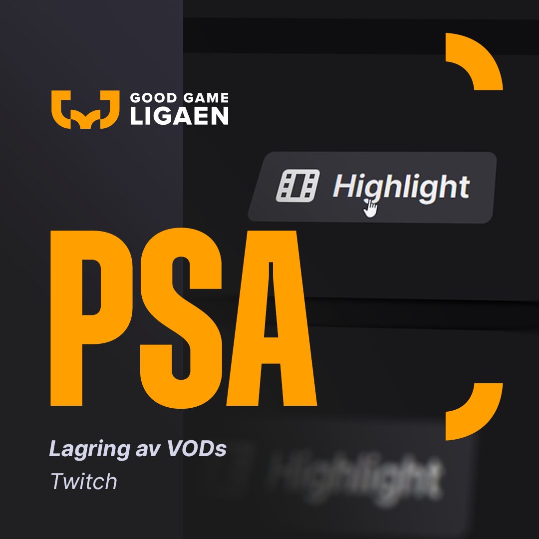 Good Game-ligaen tweet media