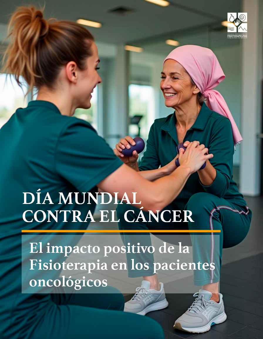 La evidencia demuestra que la fisioterapia está logrando abordar los efectos secundarios de los tratamientos oncológicos y de la propia enfermedad, reduciendo y aliviando las secuelas, como el dolor y la fatiga, que aparecen en el 90% de las personas afectadas, durante algún
