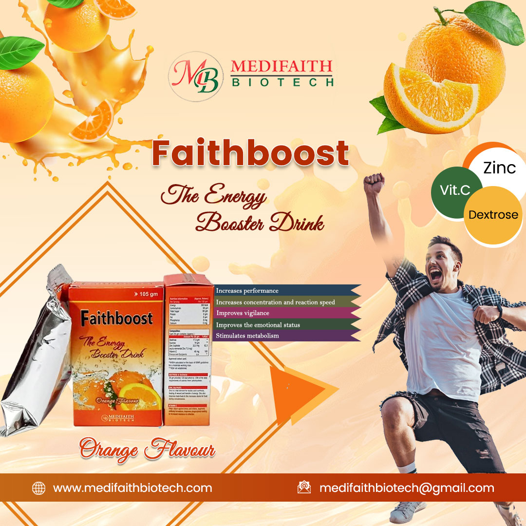 medifaith's tweet photo. Faithboost
Your source of INSTANT ENERGY🤩⚡️
with Goodness of Dextrose, Vitamin C, &amp; Zinc 

Get To know more about the opportunity at:

👉:- https://t.co/Dbb2dPFyOk

#energydrink #vitaminc #energysip #Glucose #boostyourenergy #InstantEnergy #pureglucose #flavoursofindia https://t.co/8hmtrLbCVF