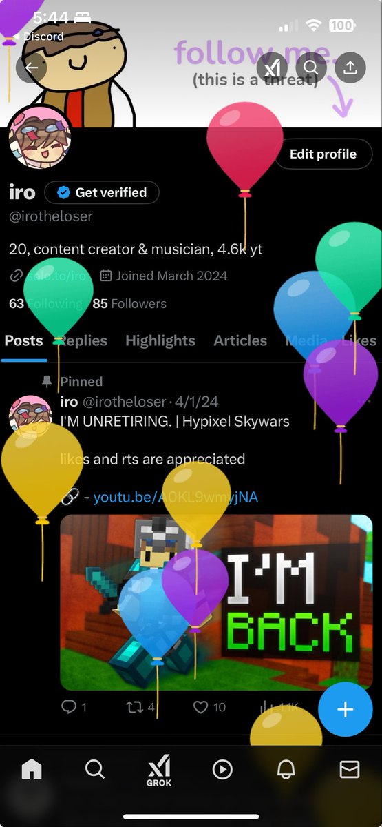 balloons