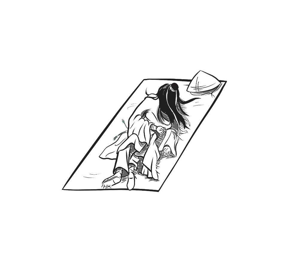 LichtenStrange's tweet photo. Xie Lian caught in a glue trap #TGCF https://t.co/kkt1W8ahhw