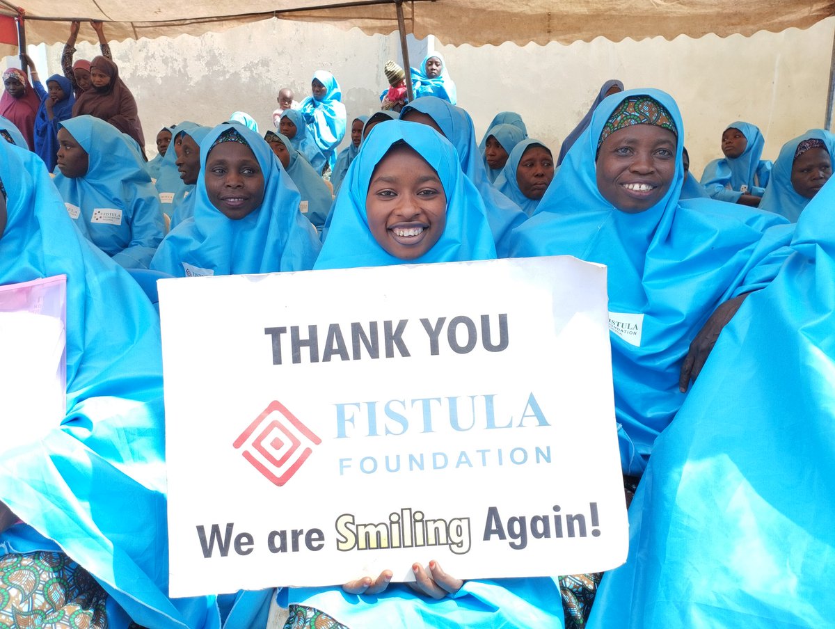 tijjani_bilkisu's tweet photo. Thank you @Fistula_Fdtn for making our women and girls smile again
#endfistula
#fistulaiscurable
#leavingnoonebehind
#letsendfistula https://t.co/4UoeLqbOtR