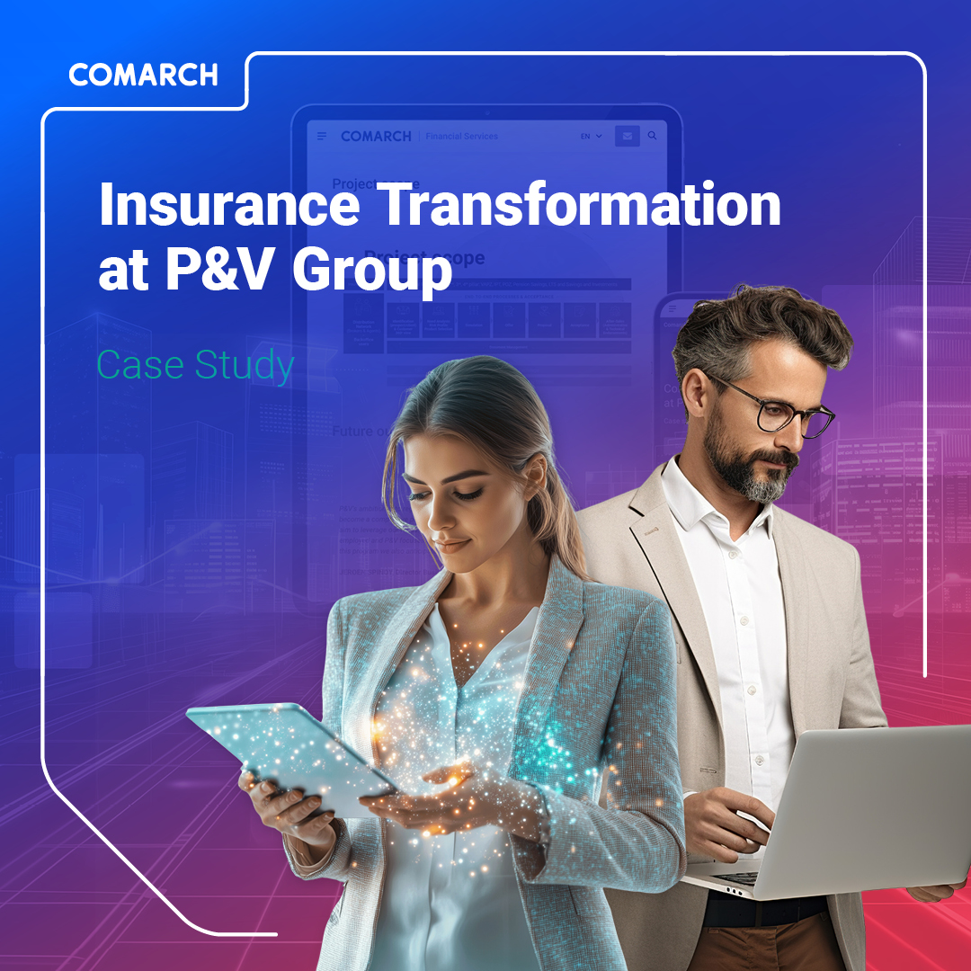 P&amp;V Group partnered with Comarch to modernize their insurance systems and deliver exceptional results
With Comarch P&amp;V achieved:
✅Faster processes
✅Improved customer experience
✅Increased efficiency
✅And reduced operational costs.
Full case study  loom.ly/GkRmjmI