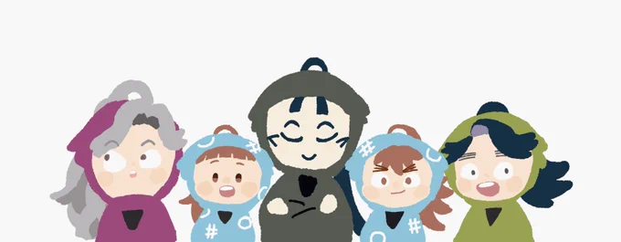 お作法委員会。下級生が描きやすくて可愛いことに気づいてしまった