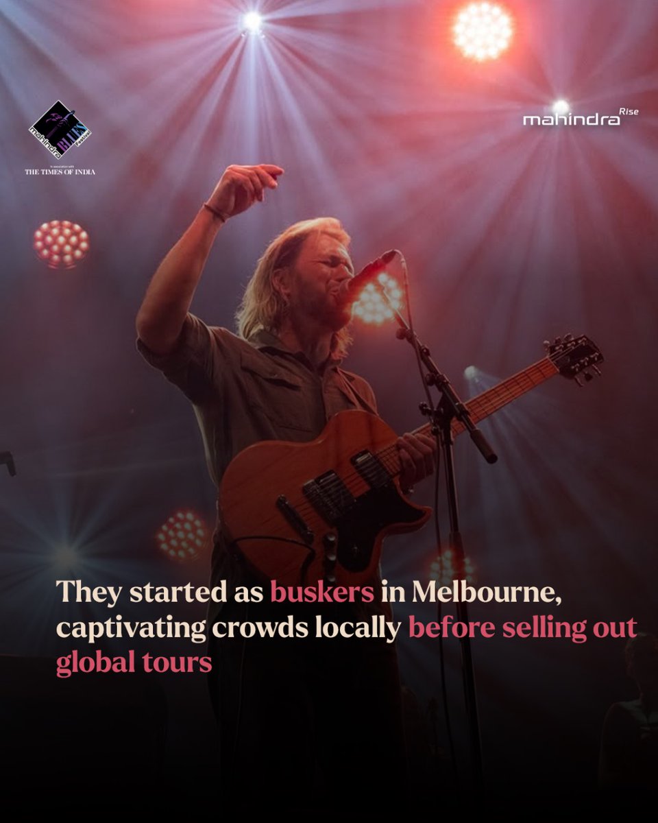 mahindrablues's tweet photo. Meet The Teskey Brothers, Australia’s blues-rock sensation. With raw, soulful sound and powerful vocals, they blend vintage blues with modern energy.

Catch them live at #MBF2025 this weekend. Tickets available now—link in bio.

#TheTeskeyBrothers #BluesRock #LiveMusic https://t.co/Phx0AlmHHw
