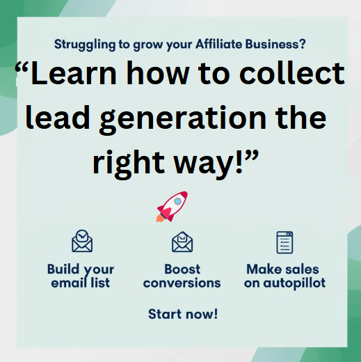 Want to grow your affiliate business effortlessly? Learn how to collect lead generation the right way! 📩 Build your email list, boost conversions, and turn visitors into buyers with smart lead-generation strategies. Don't miss out—start today! 💡🔥 optimizever.com/how-to-collect…