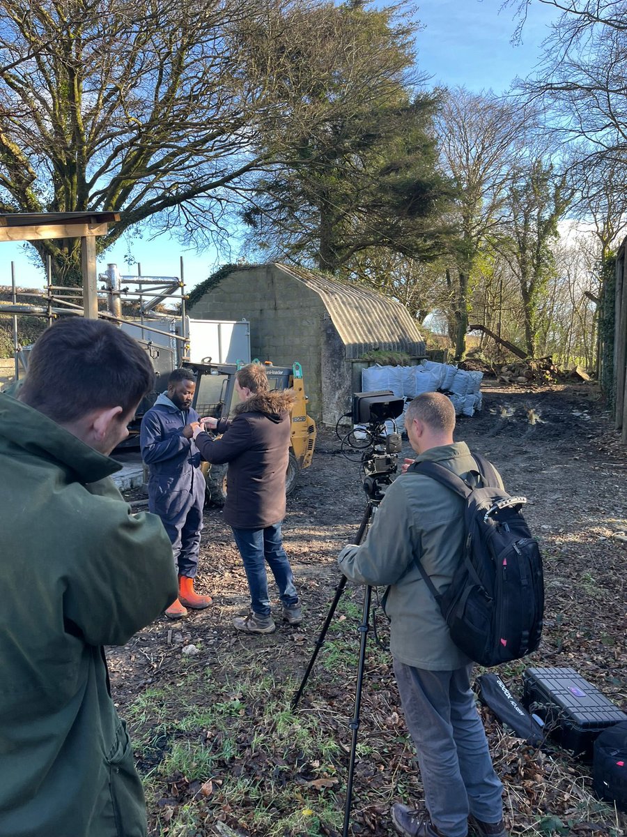Behind the scenes at Restord! 🎬 

A filming crew joined us last week to document our journey for the Entrepreneurial Futures SPF Project. Stay tuned for the final cut! 🎥

#Biochar #CarbonRemoval #ClimateAction
