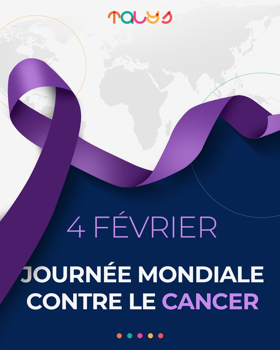 talys_digital's tweet photo. Aujourd'hui, à l'occasion de la Journée mondiale contre le cancer, nous réaffirmons notre soutien à toutes les personnes touchées par cette maladie.
#WorldCancerDay #House_Of_Digital_Experts #TALYS https://t.co/wyIm9Fllhg