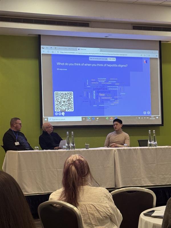 Hep C U Later (@hepc_u_later) on Twitter photo Tony & Louise are at the <a href="/UKHSA/">UK Health Security Agency</a> Hepatitis Stigma Workshop in London today. Great to be amongst like minded people all committed to reducing #Stigma & shining lights on the impact to people and communities. Privileged to hear Supa’s experience of Hep B stigma #NoHep #StigmaKills Tony & Louise are at the <a href="/UKHSA/">UK Health Security Agency</a> Hepatitis Stigma Workshop in London today. Great to be amongst like minded people all committed to reducing #Stigma & shining lights on the impact to people and communities. Privileged to hear Supa’s experience of Hep B stigma #NoHep #StigmaKills