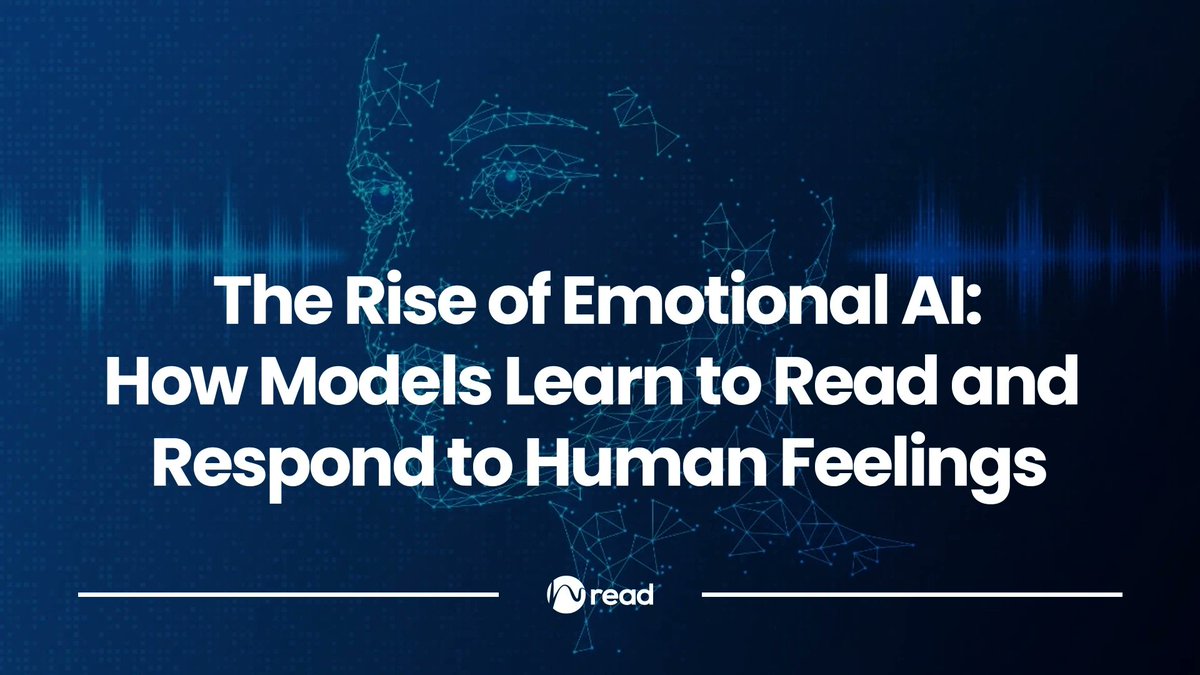 Hyperight_AB's tweet photo. The Rise of Emotional AI: How Models Learn to Read and Respond to Human Feelings

Explore more in our latest article https://t.co/sreO7KYCfg

#hyperight #hyperightread #emotionalai https://t.co/2lHzuKSlnI