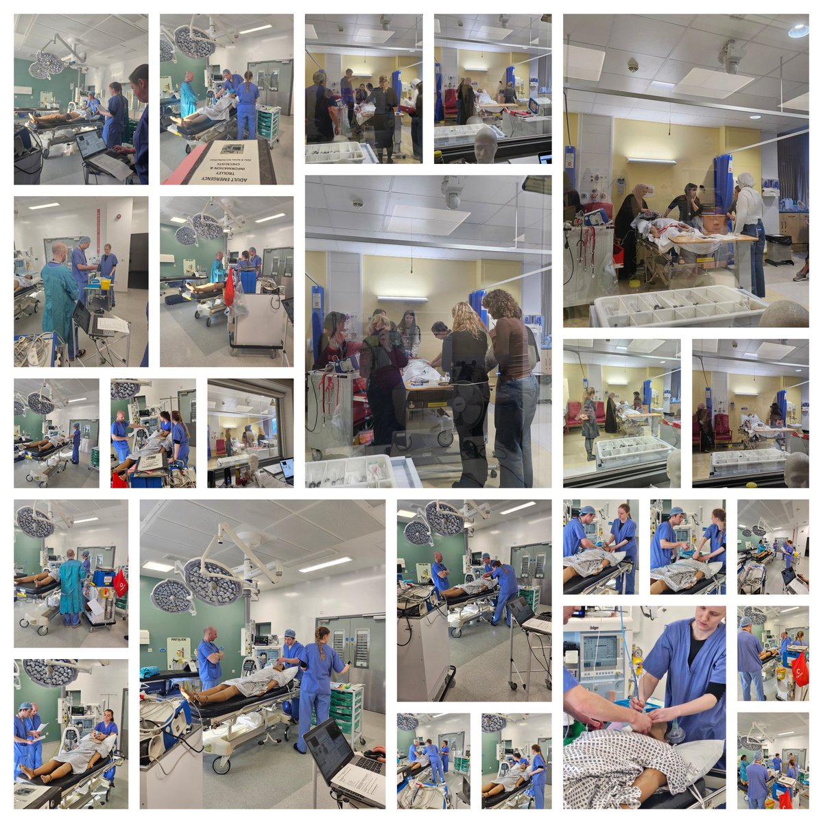 cazandal's tweet photo. I was so busy I didnt get chance to post these last week!  Some fantastic simulation Anaesthetic Novice in-situ &amp; FY1 simulation training day in the Sim Suite. 👏👏👏👏👏 #SimulationRocks @CHFTNHS @ChftmedicalE @chftanaesthesia @EDCHFT1 @ChftEd https://t.co/KE7Yg5ILHS