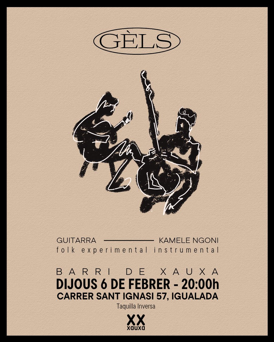 CONCERT! Aquest dijous 6 de febrer a les 20h
Local de Xauxa, Igualada <a href="/barridexauxa/">Barri de Xauxa</a> 🎵😊