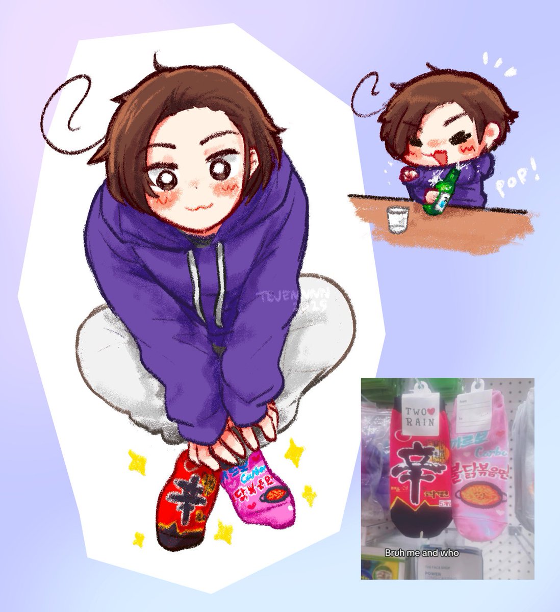 Imagining him as your college roommate + no #1 go-to drinking buddy #aphkorea