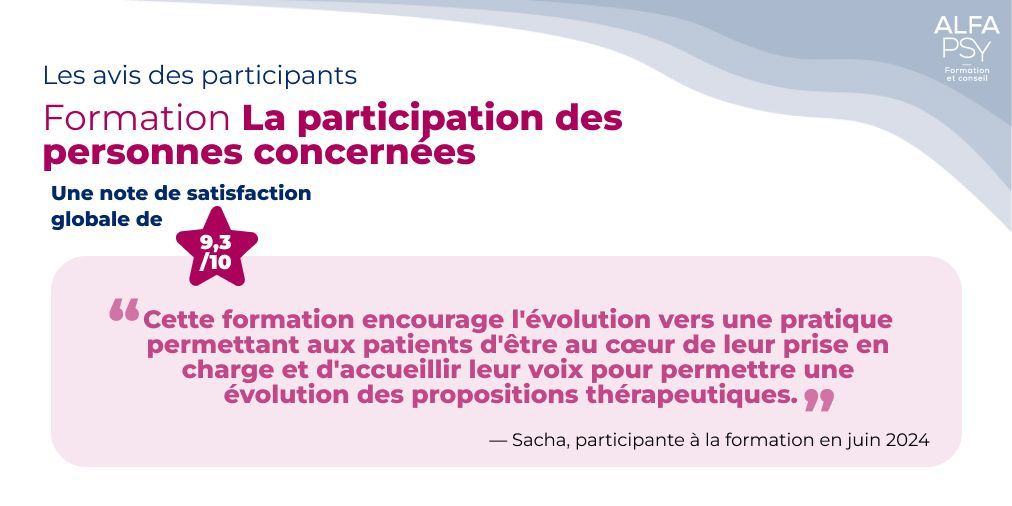 Alfapsy - Formations en santé mentale et sociale tweet media