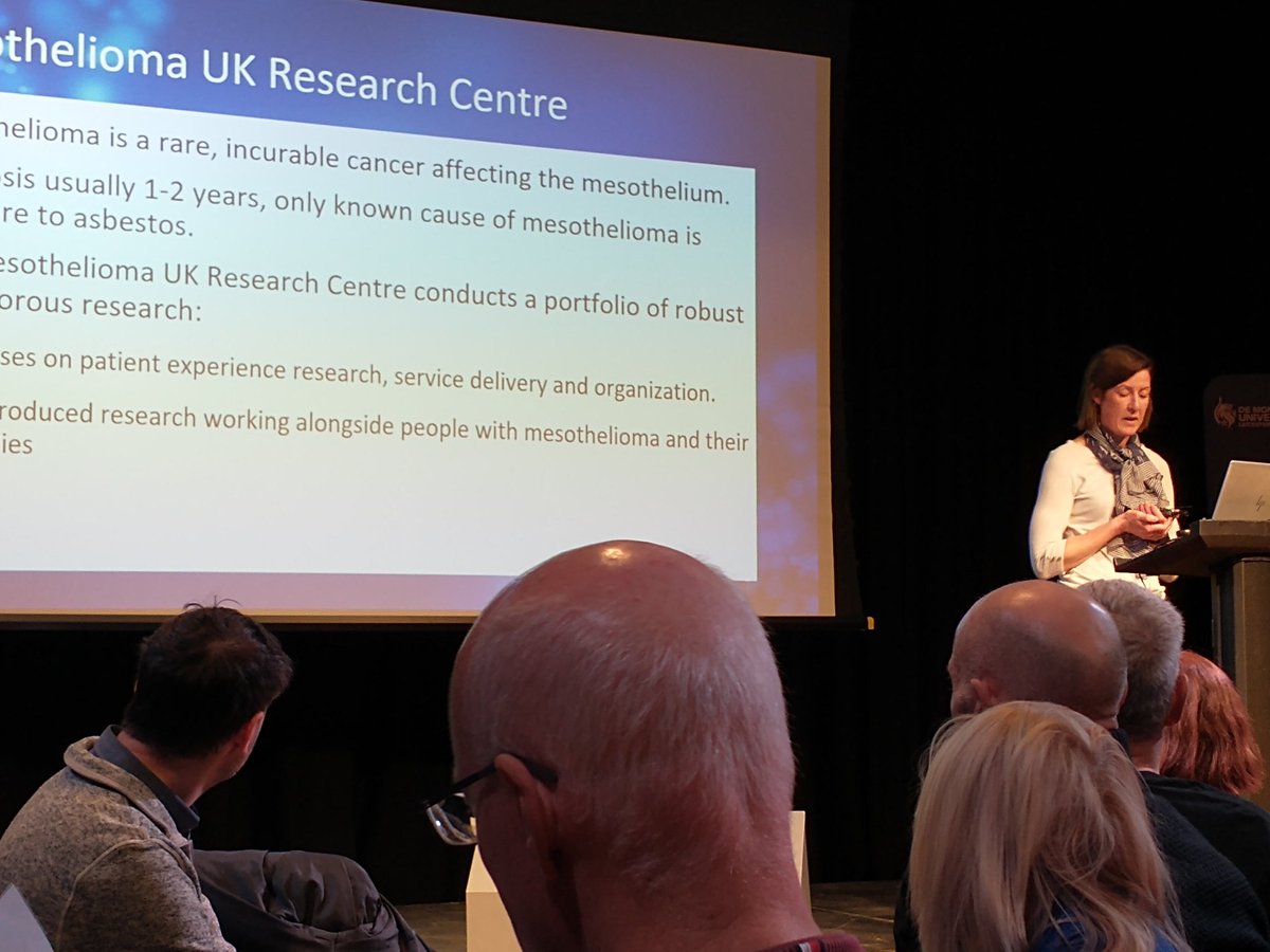 Mesothelioma UK Research Centre - Sheffield (@meso_sheffield) on Twitter photo <a href="/claregardiner8/">Clare Gardiner</a> <a href="/meso_sheffield/">Mesothelioma UK Research Centre - Sheffield</a> talking about the huge importance of patient & public involvement in #mesothelioma #Research
A big thanks to our amazing PPI panel who are so vital!
#MARCA-25 #WorldCancerDay <a href="/claregardiner8/">Clare Gardiner</a> <a href="/meso_sheffield/">Mesothelioma UK Research Centre - Sheffield</a> talking about the huge importance of patient & public involvement in #mesothelioma #Research
A big thanks to our amazing PPI panel who are so vital!
#MARCA-25 #WorldCancerDay