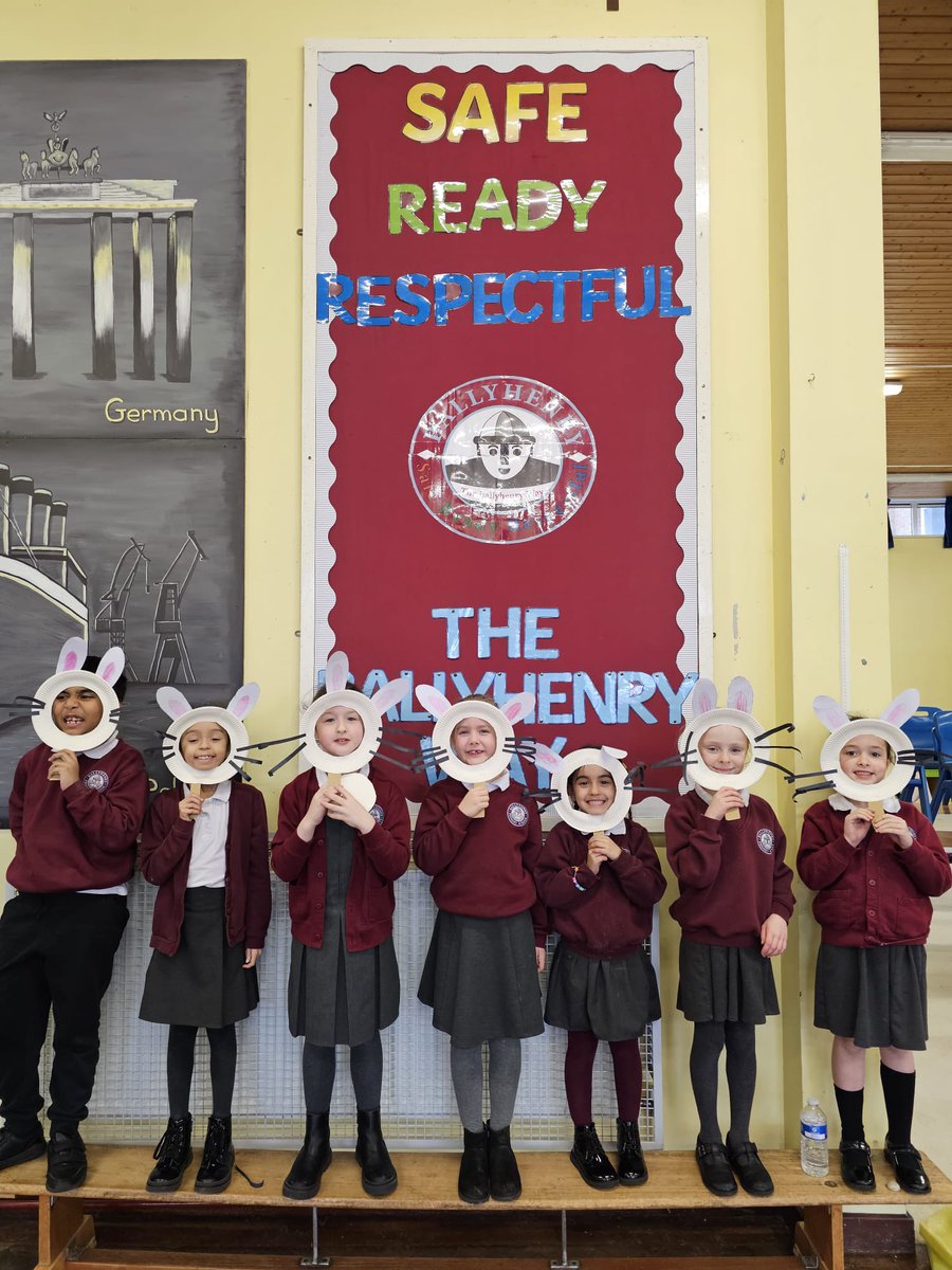 BallyhenryPS's tweet photo. There was plenty of fun and bouncy rabbits in Books and Biscuits this week. After reading Little Rabbit Foo Foo everyone made their very own rabbit masks 🐰 https://t.co/NXCI6xKTw4