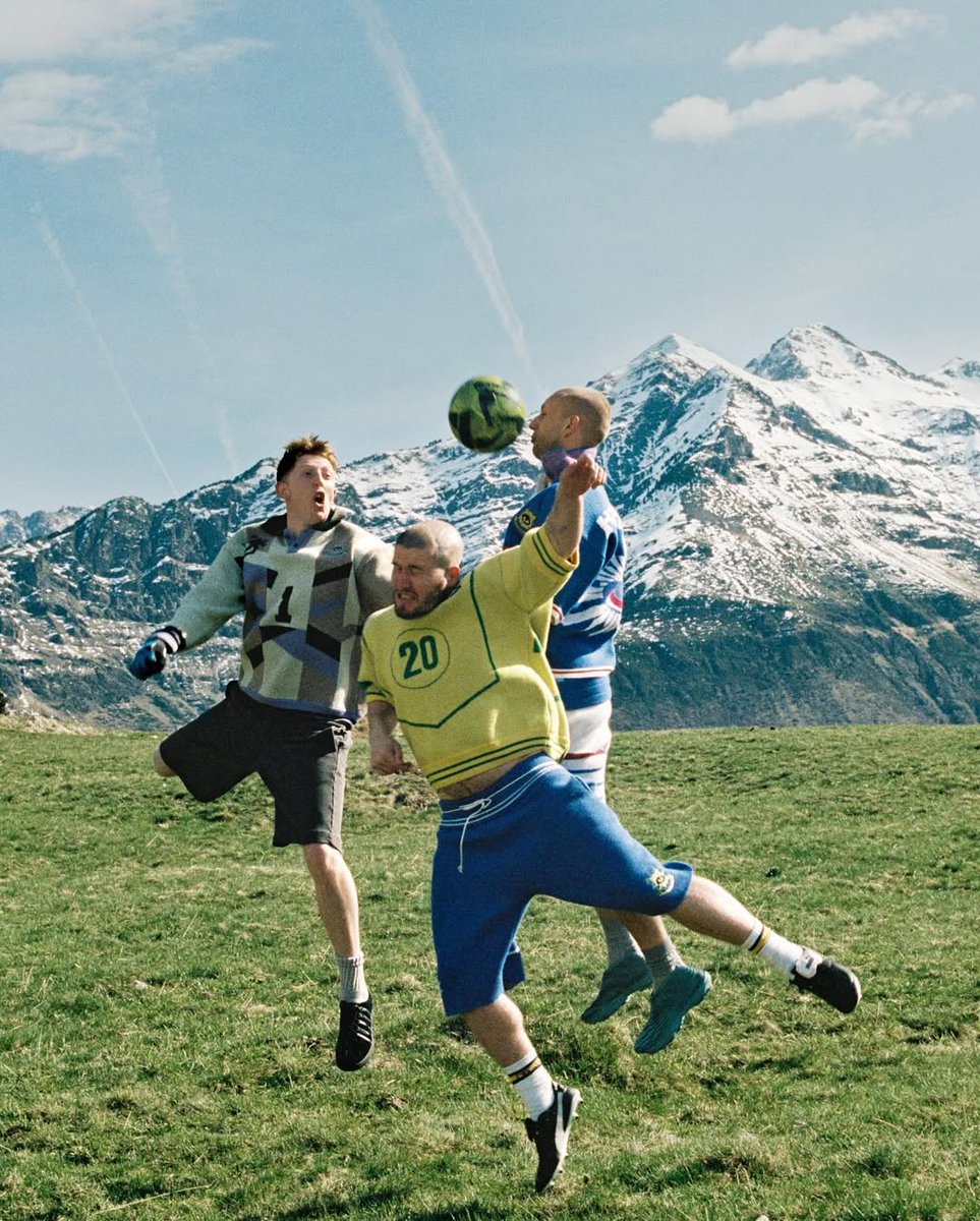 vetmamagazine's tweet photo. Shooting for the Knit Football Top from House of Errors (2024) https://t.co/z2IanbBSi2