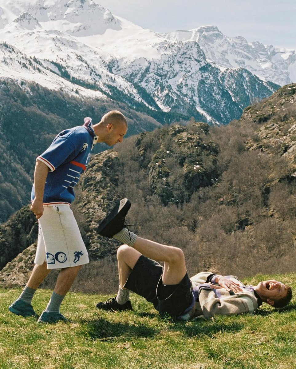 vetmamagazine's tweet photo. Shooting for the Knit Football Top from House of Errors (2024) https://t.co/z2IanbBSi2