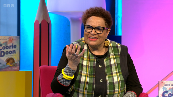 BBC Scotland Learning (@bbcscotlearn) on Twitter photo Fancy snuggling down for a story?
Tune in as poet and author Jackie Kay discusses her work and her new book, Coorie Doon.
The full #BBCAuthorsLive session with the wonderful <a href="/JackieKayPoet/">Jackie Kay</a> is now on iPlayer
Watch here 👉🏽 bbc.co.uk/iplayer/episod… Fancy snuggling down for a story?
Tune in as poet and author Jackie Kay discusses her work and her new book, Coorie Doon.
The full #BBCAuthorsLive session with the wonderful <a href="/JackieKayPoet/">Jackie Kay</a> is now on iPlayer
Watch here 👉🏽 bbc.co.uk/iplayer/episod…