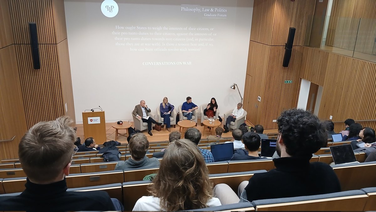 ForumPlp's tweet image. Our 'PLP Conversations' series took off yesterday with an informative and lively conversation on war. We had an amazing set of speakers, a wonderful chair and fantastic questions from attendees. 

We are incredibly grateful to everyone who joined!

Some pictures of the event 👇