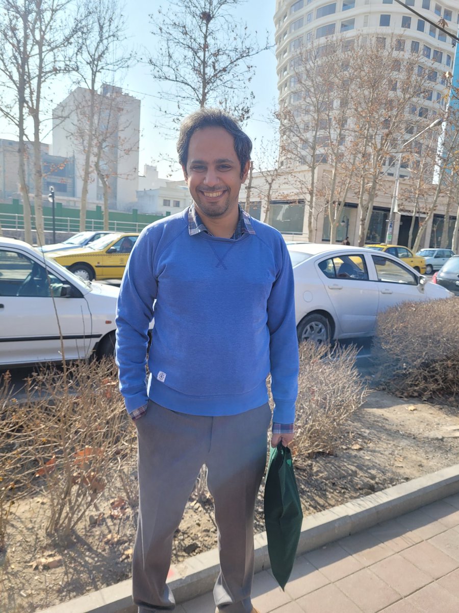 امروز همسرم #مجید_شیعه_علی برای اجرای حکم یک سال و نیم راهی شد.
هرکجا هست خدایا به سلامت دارش.