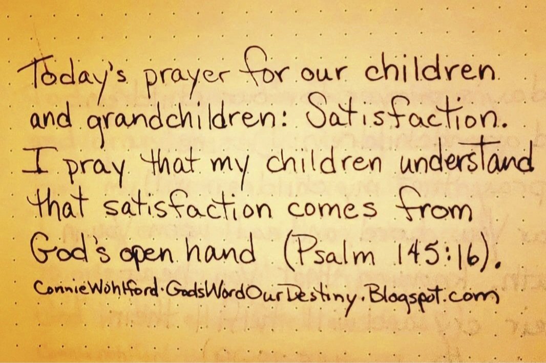 wohlford_connie's tweet photo. Today for our #children and #grandchildren: satisfaction.
#satisfaction #satisfied #satisfy #openhand #hand #GodsOpenHand #understand #open #Psalm #GodsWordOurDestiny #Psalms https://t.co/exXzjjnuoM https://t.co/NTNbIXR06l