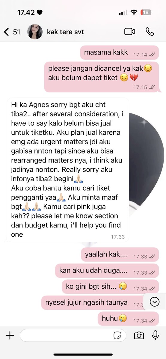 from this                                    to this

langsung cancel tiket setelah tau mappingnya anjayy😍 tandain ya guys PINK SOUNDCHECK C day 2 ROW E NOMOR 74 &amp; 75 

kalo ada yg duduk deket orang ini tolong GRUDUK aja, orang ko jahat bgt gara gara tiket <a href="/jjeojanggz/">𝙩𝙚𝙧𝙚</a>