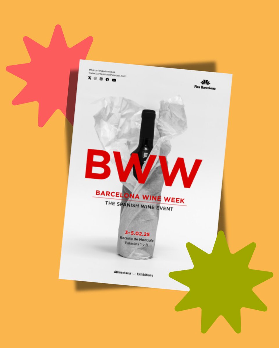 🍷Bodegas cooperativas de la #CV están presentes en la @‌bcnwineweek mostrando al mundo la excelente calidad y carácter de sus vinos, y la pasión, innovación y tradición que hay detrás de cada botella. Desde #MestresdelSabor os deseamos una excelente acogida en la feria 🙌